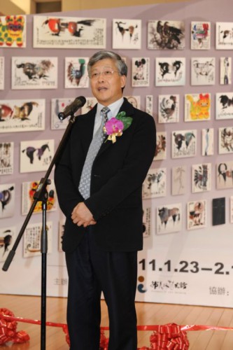 中國國家博物館副館長陳履生先生致詞