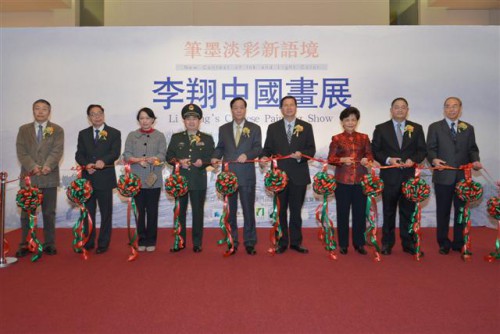 “筆墨淡彩新語境─李翔中國畫展”於2月27日揭幕