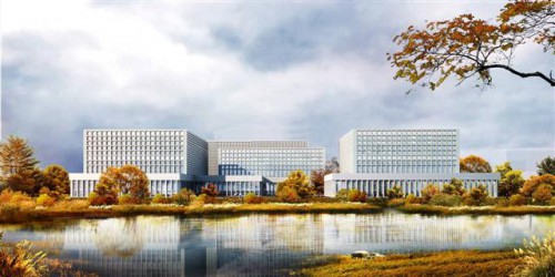 Planta da Biblioteca Xinganmeng da Mongólia Interior