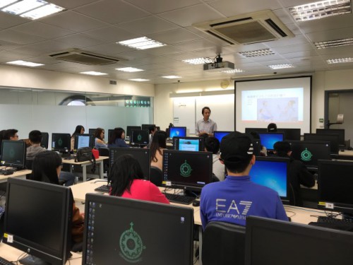 社會人士班由澳門歷史教育學會陳浩東老師授課