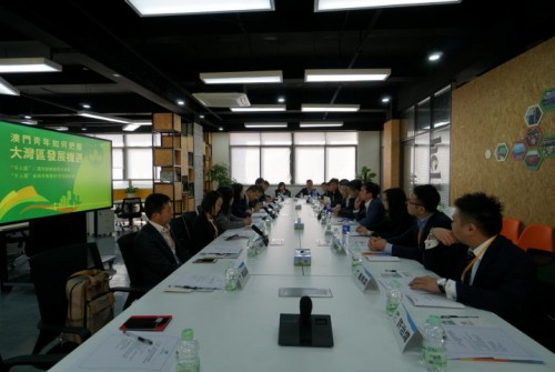 “千人匯”匯員與廣州市南沙區青年聯合會代表座談