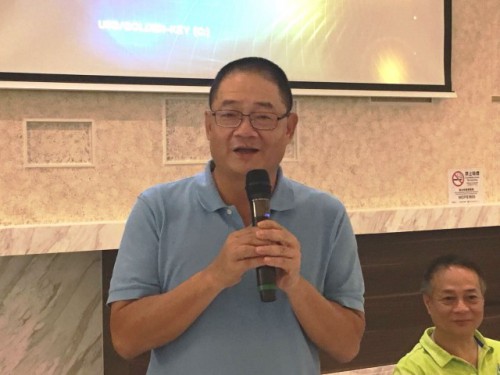 吳志良於聯歡晚宴上致辭   