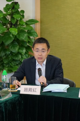 趙殿紅博士致辭