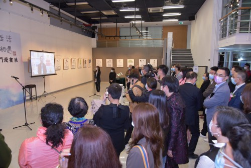 小林作視頻致詞