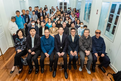 《2021-2022年度澳門文學作品選》全體嘉賓合影留念