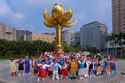 “繁榮昌盛 和諧共融——澳門回歸紀念攝影展”橫琴站正式展出